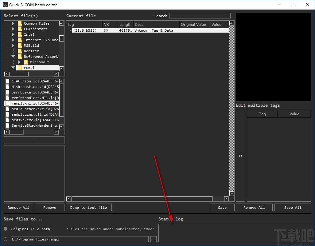 Quick Dicom batch editor下载,DICOM标签浏览编辑器